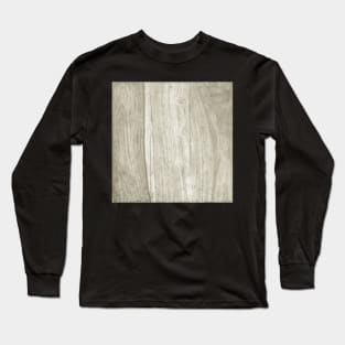 Light Wood Pattern Long Sleeve T-Shirt